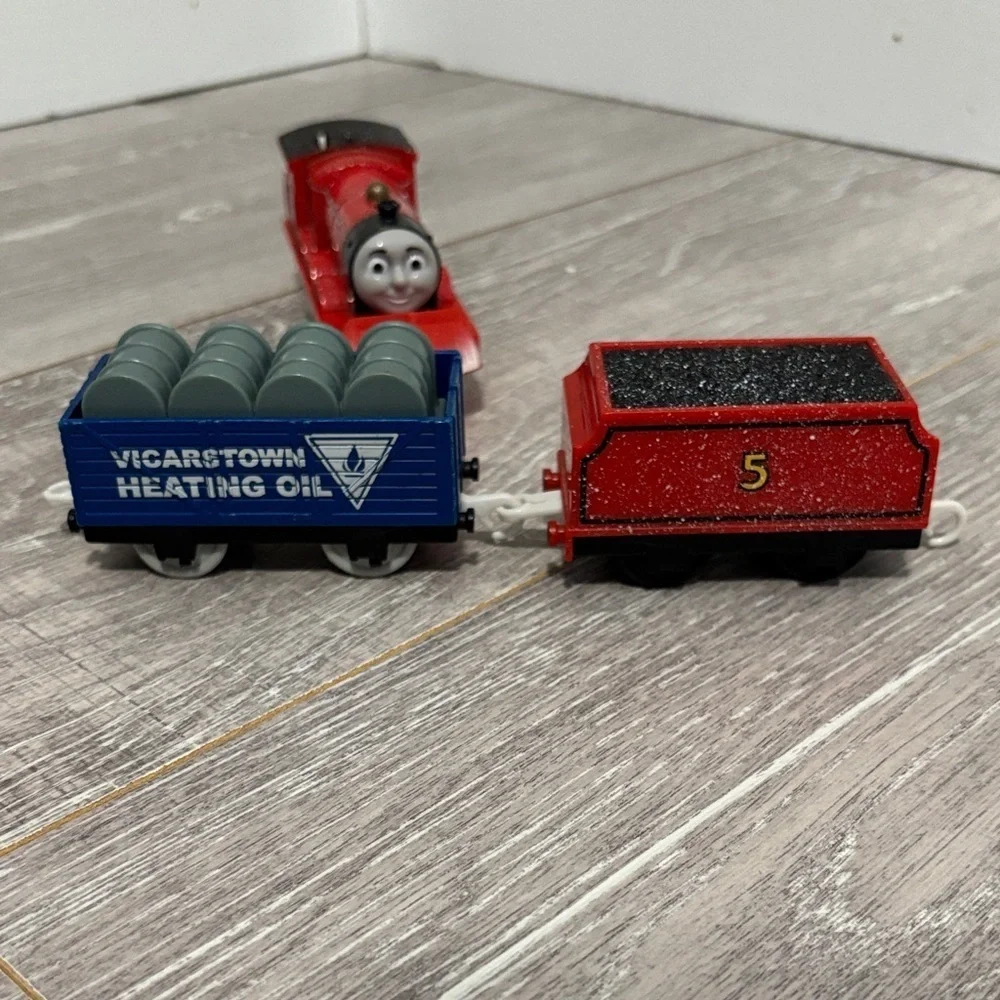 Snow Clearing James and Original Tenders - WORKS! Thomas & Friends